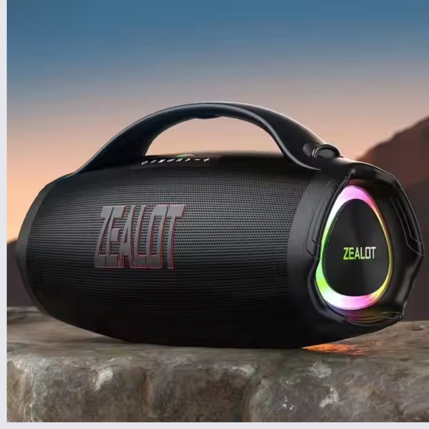 Zealot S98 – 160W Party Box Speaker with Karaoke & IPX6 Waterproofing