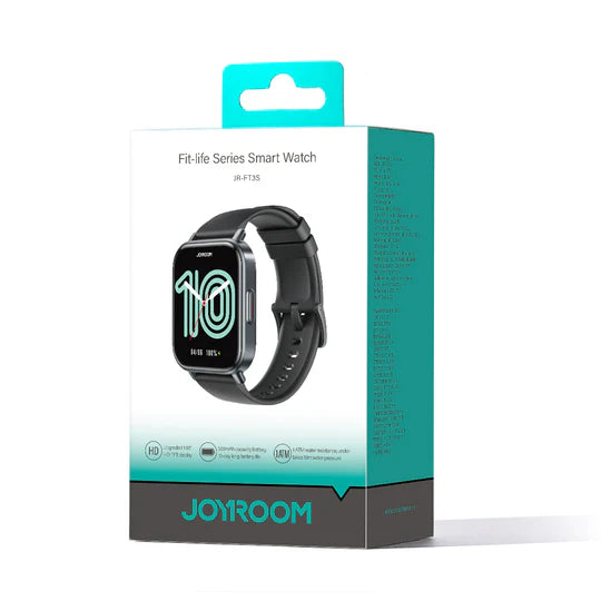Voice Calling Smart Watch Black│ Joyroom JR-FT3S