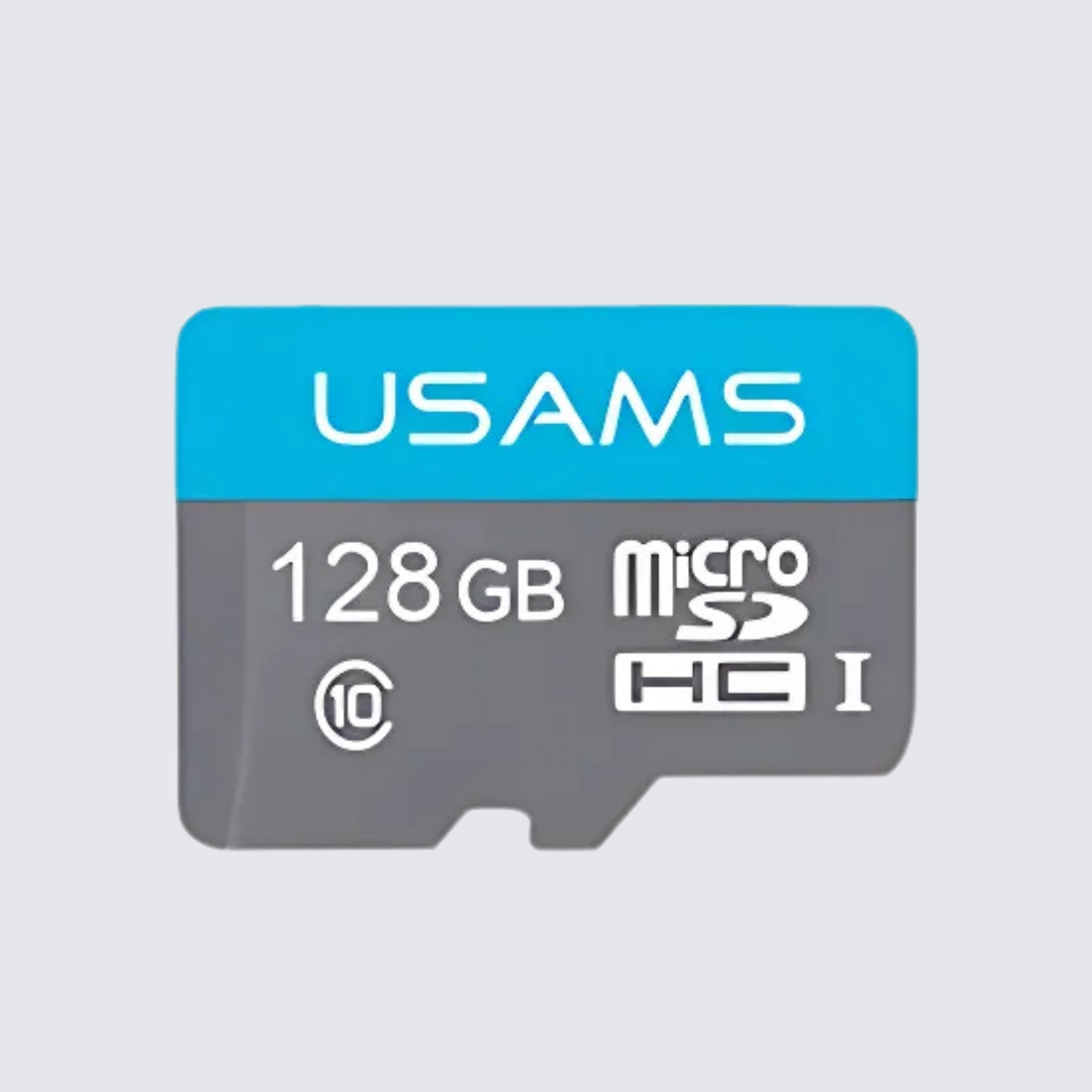 Usams 128GB Micro SD Card – Class 10 High-Capacity Storage for Phones, Tablets & Cameras