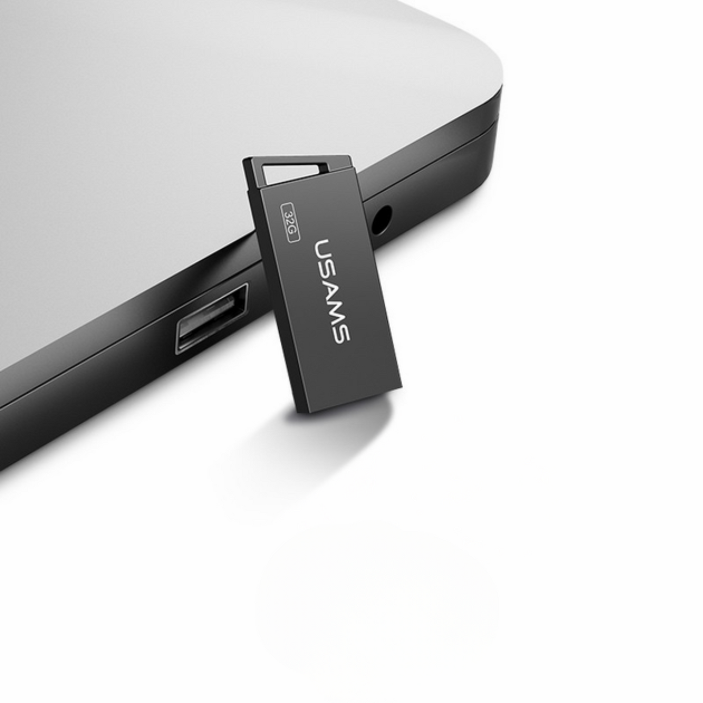 Usams ZB206UP01 32GB USB Flash Drive – Zinc Alloy USB 2.0 Storage Solution