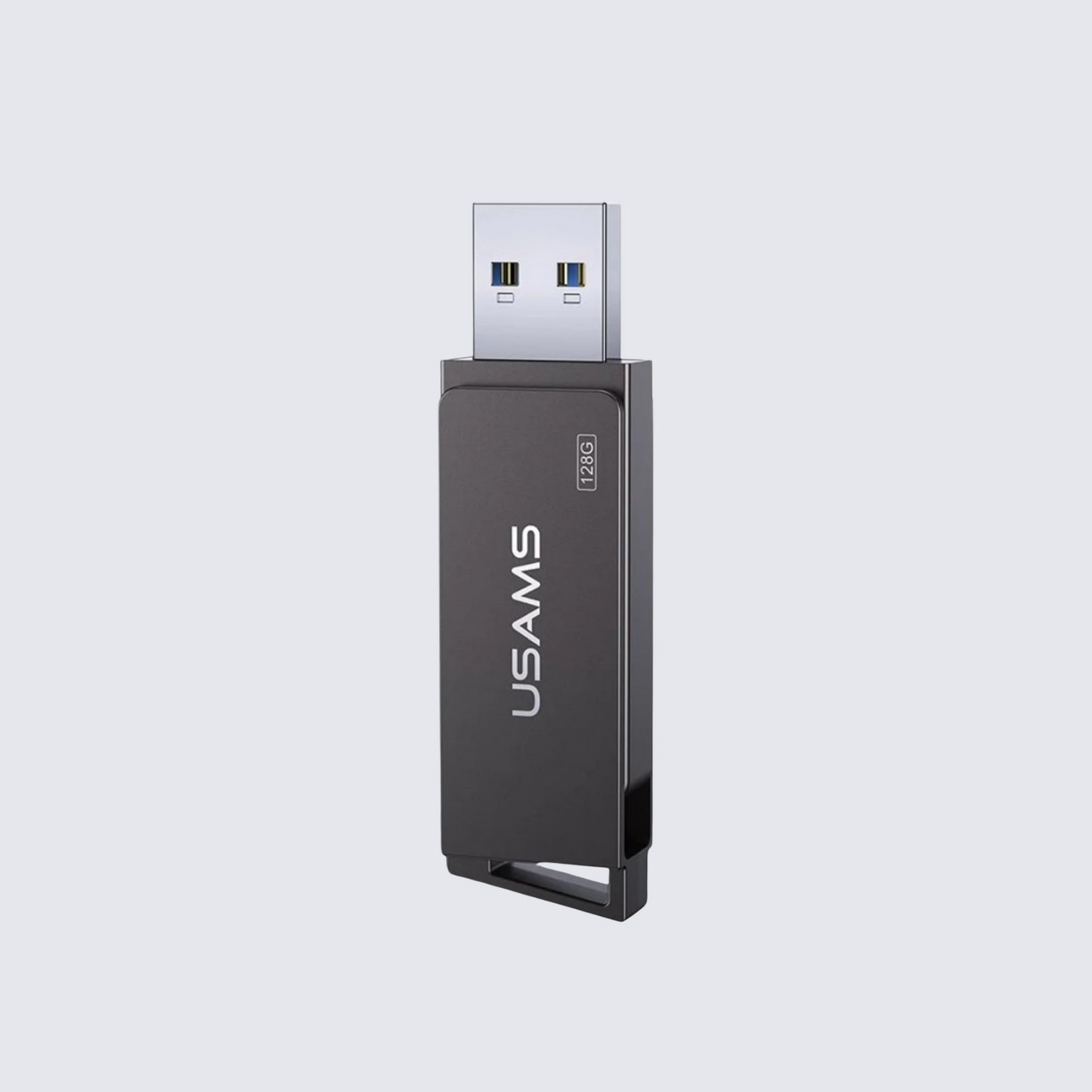 Usams ZN197UP01 128GB USB Flash Drive – High-Speed USB 3.0 with Sleek Metallic Body