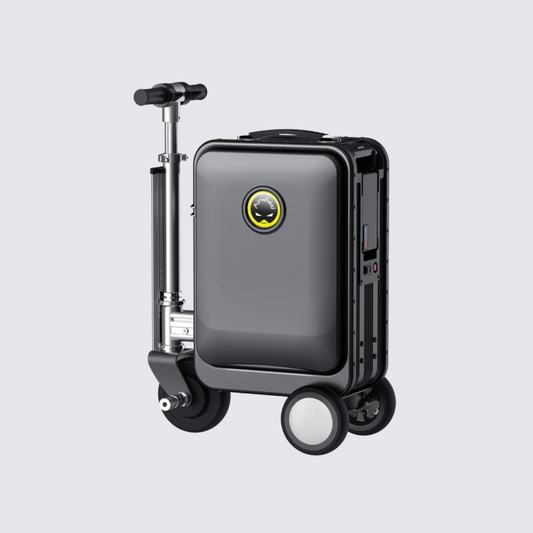 SE3S Smart Rideable Suitcase – Electric Ride-On Cabin Luggage with GPS & USB Charging