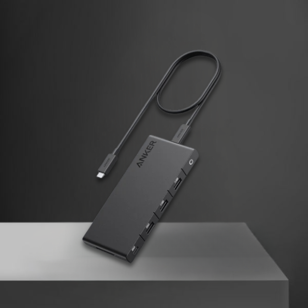 Anker1 364 USB C Hub │ 10-in-1 Dual 4K HDMI Black1
