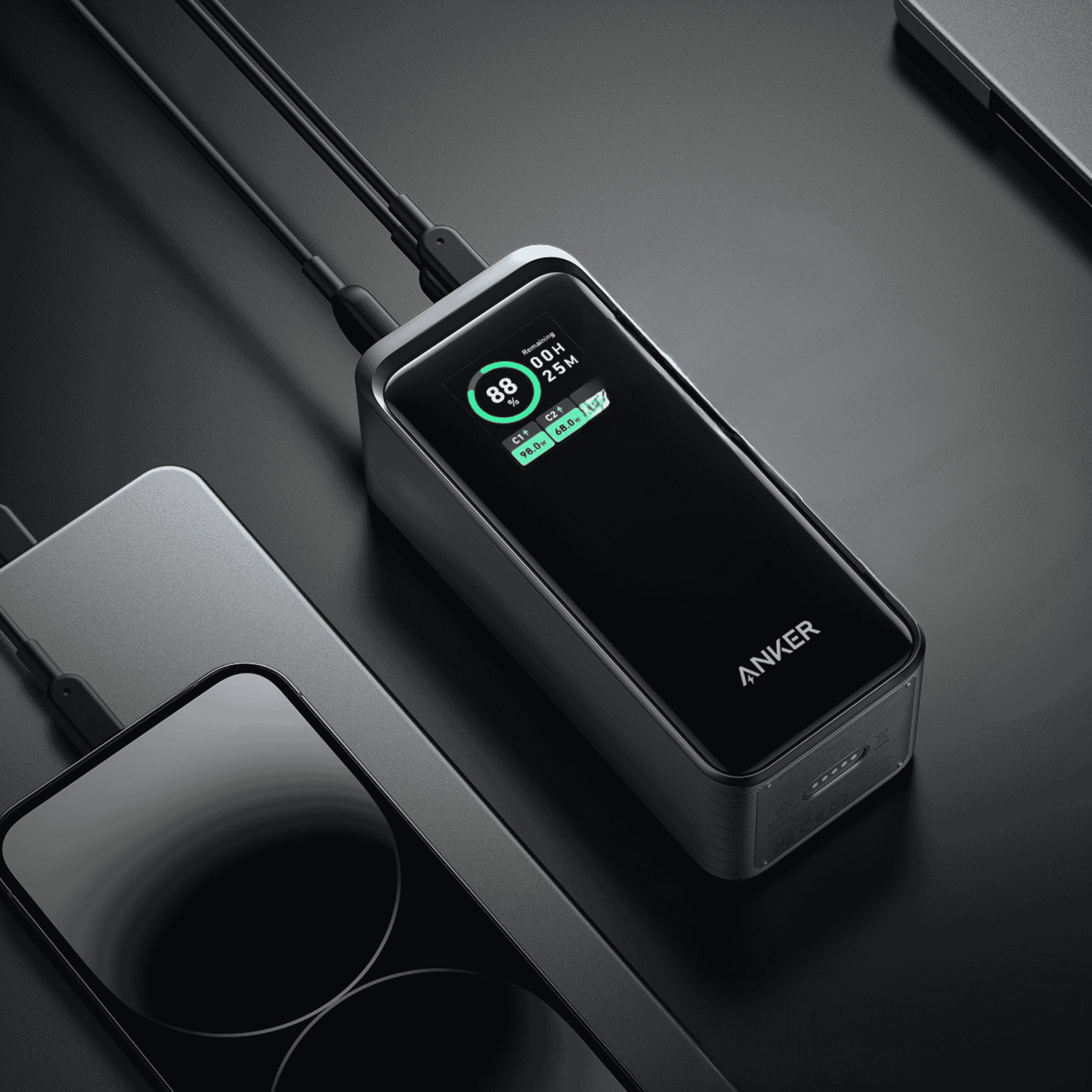 Anker Prime Power Bank │ 200W 20,000mAh Black