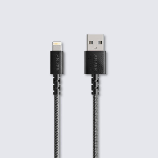 Anker PowerLine Cable │ Select+ USB-A to Lightning 3ft Black