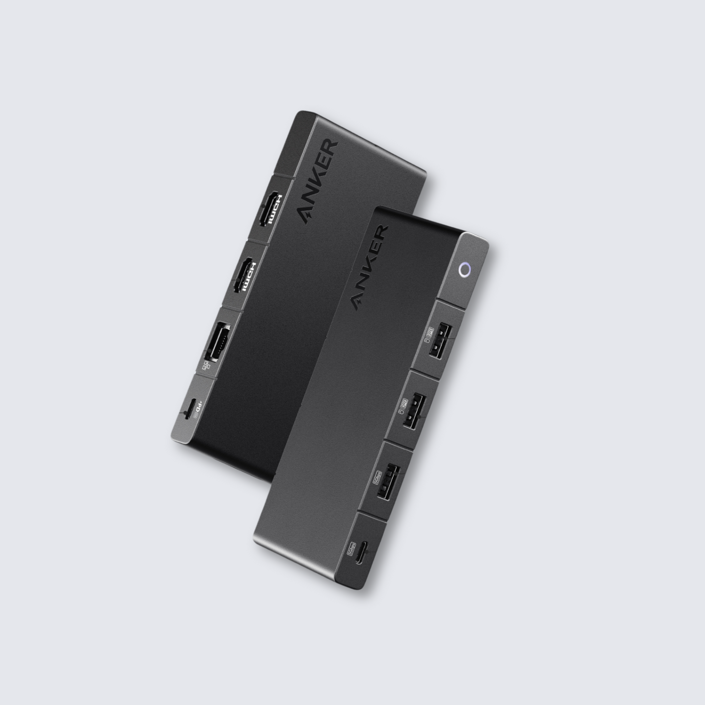 Anker 364 USB C Hub │ 10-in-1 Dual 4K HDMI Black