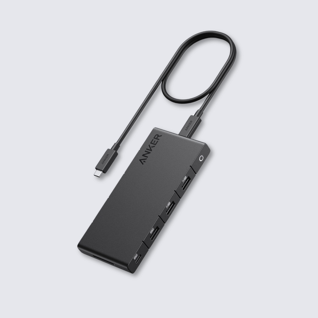 Anker 364 USB C Hub │ 10-in-1 Dual 4K HDMI Black