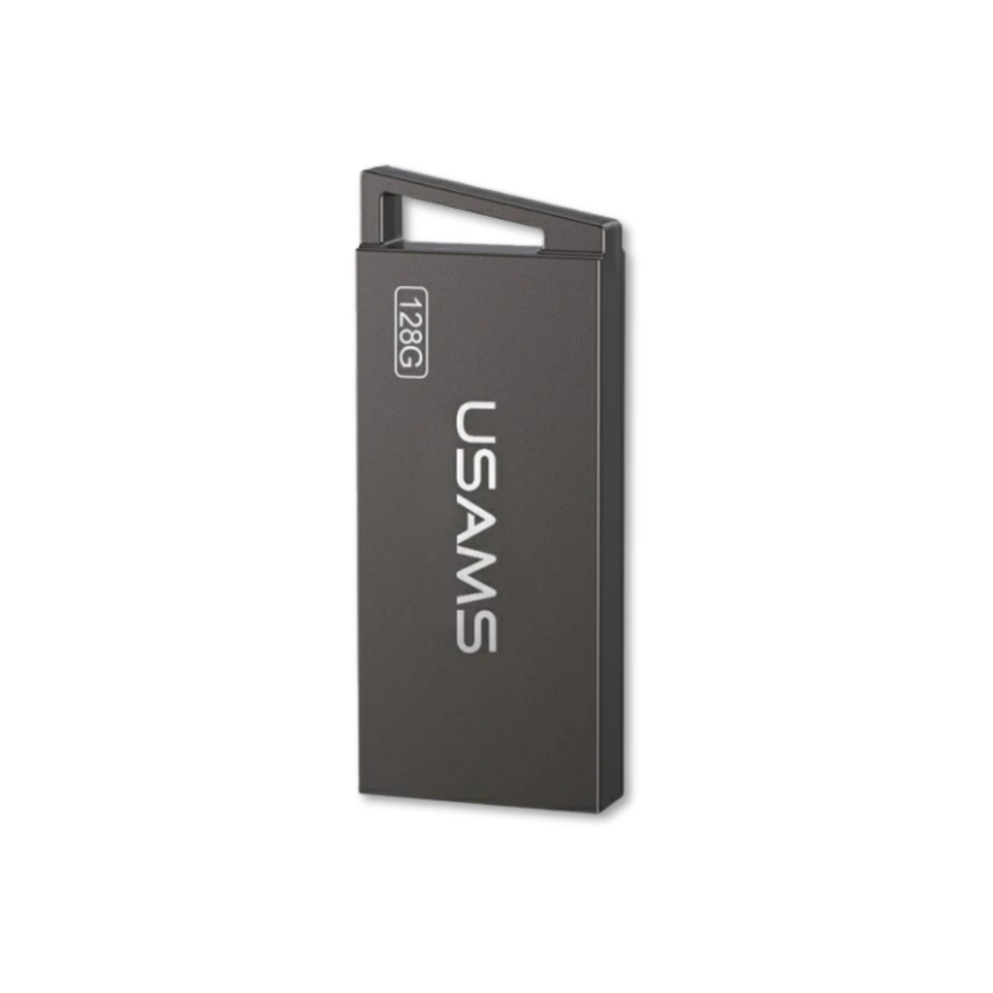 Usams ZB208UP01 128GB USB Flash Drive – High-Capacity USB 2.0 with Aluminum Alloy Body