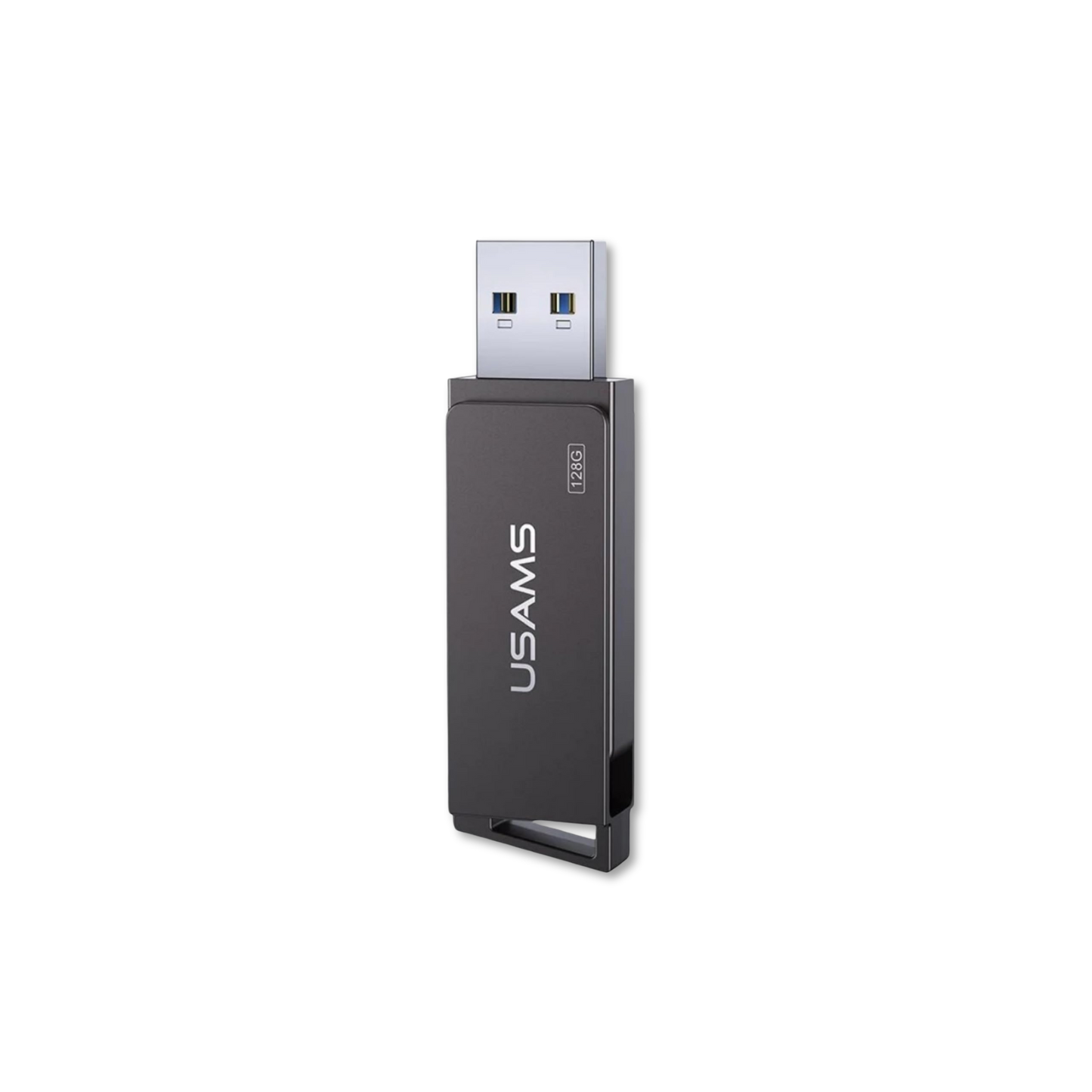 Usams ZN197UP01 128GB USB Flash Drive – High-Speed USB 3.0 with Sleek Metallic Body