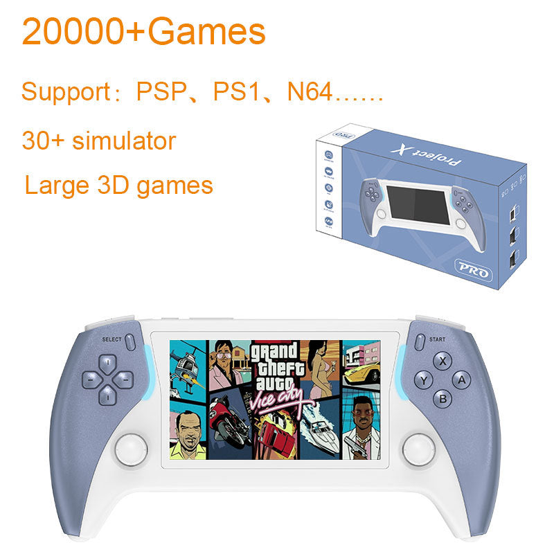 H55 Handheld Retro Gaming Console – 5.5'' Display, 64-bit, 1.8GHz Processor, Built-In Classic Games