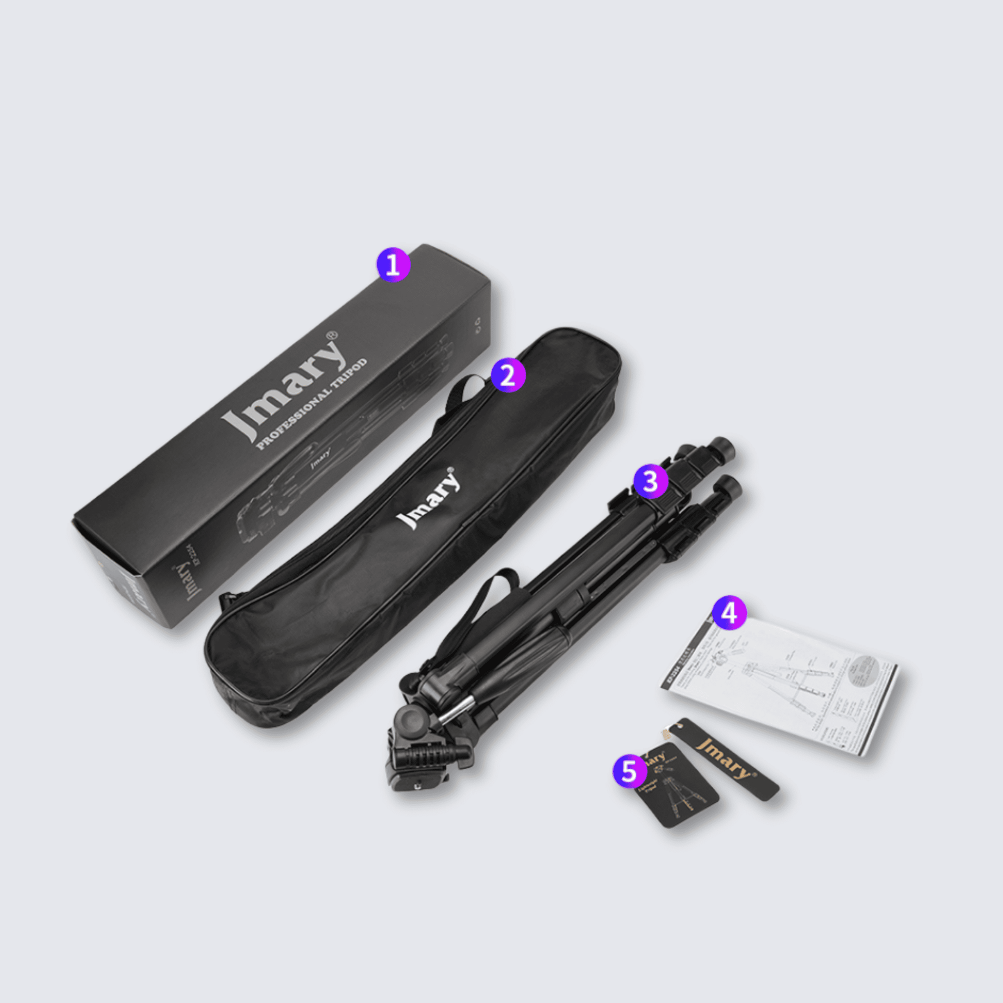 Multipurpose 165cm Tripod | Phones & DSLR Cameras Jmary