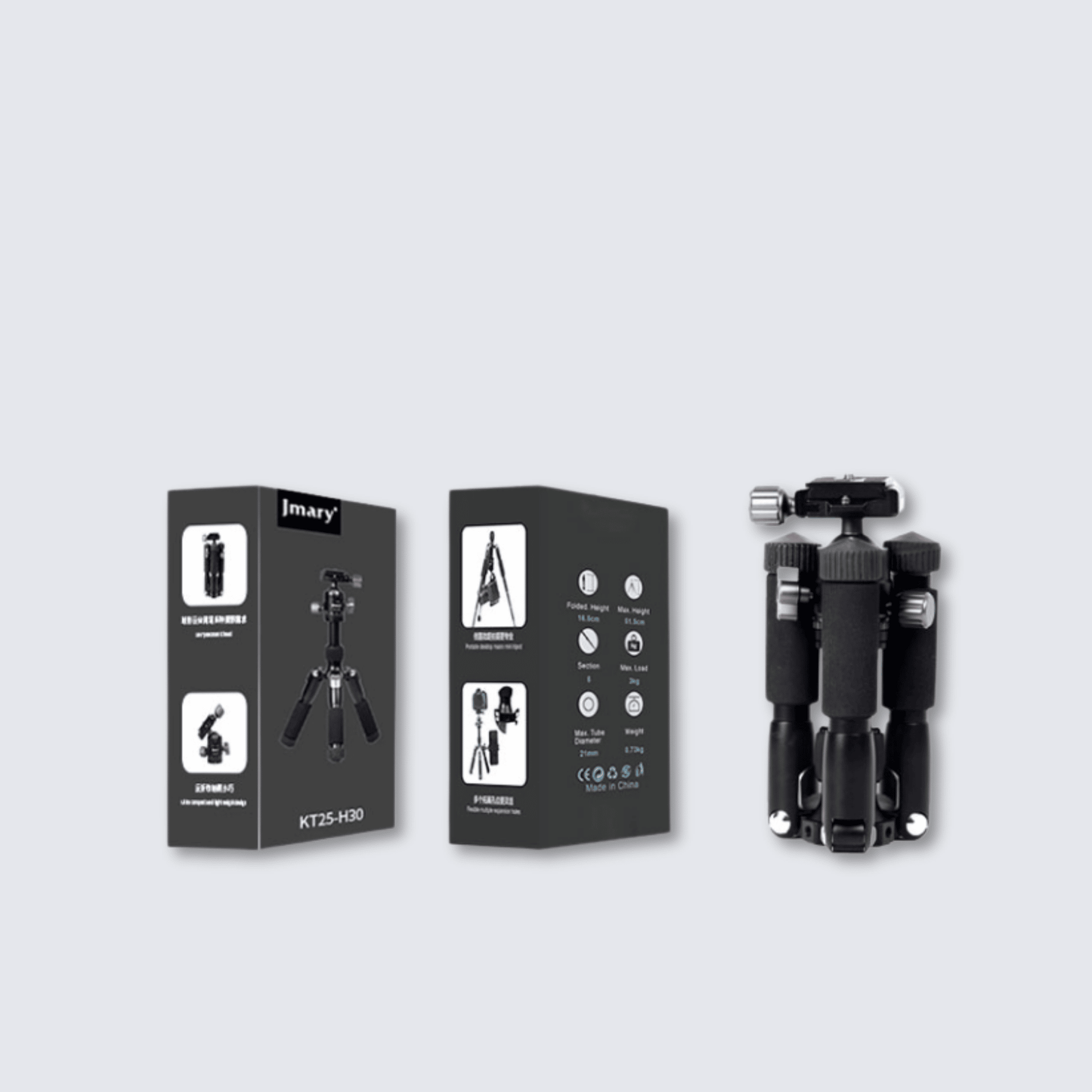 Portable Desktop Tripods | 16.5cm Jmary