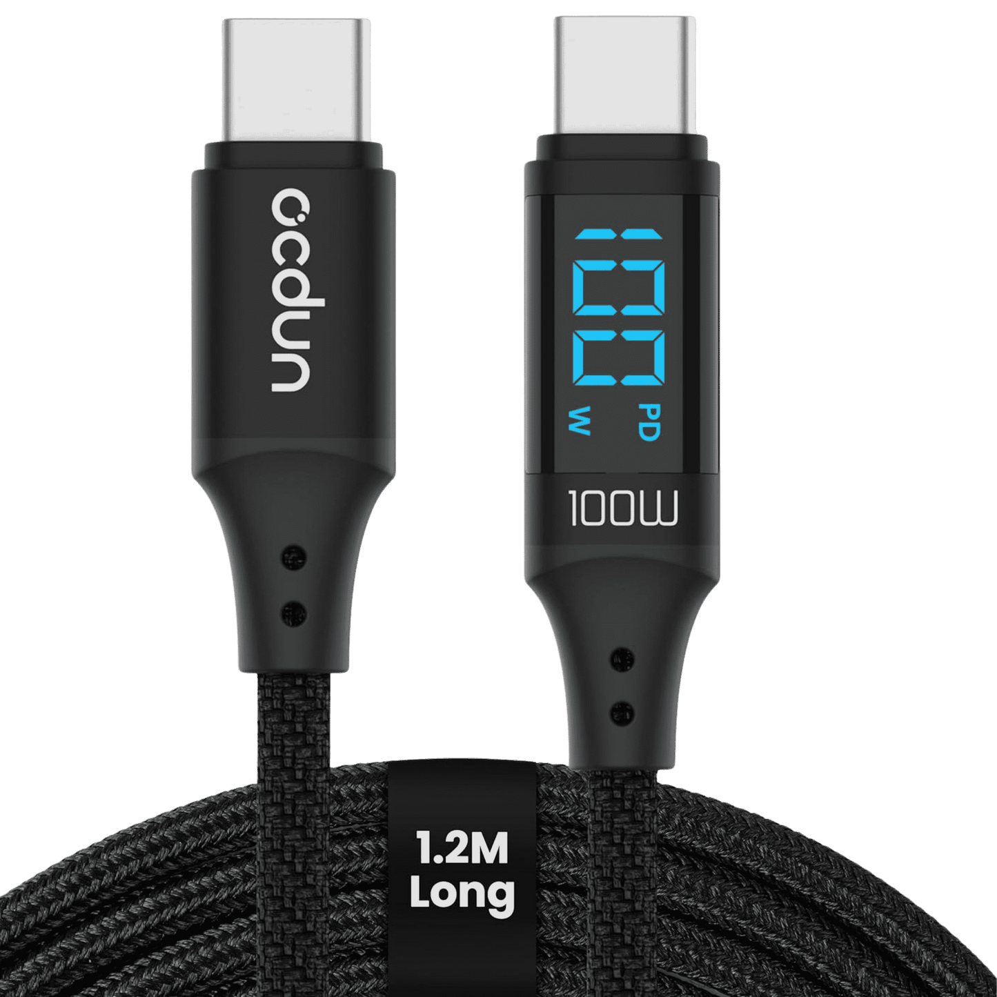 ocdun® iPhone & Android Fast Charging Cable | USB C to Type C 1.2m