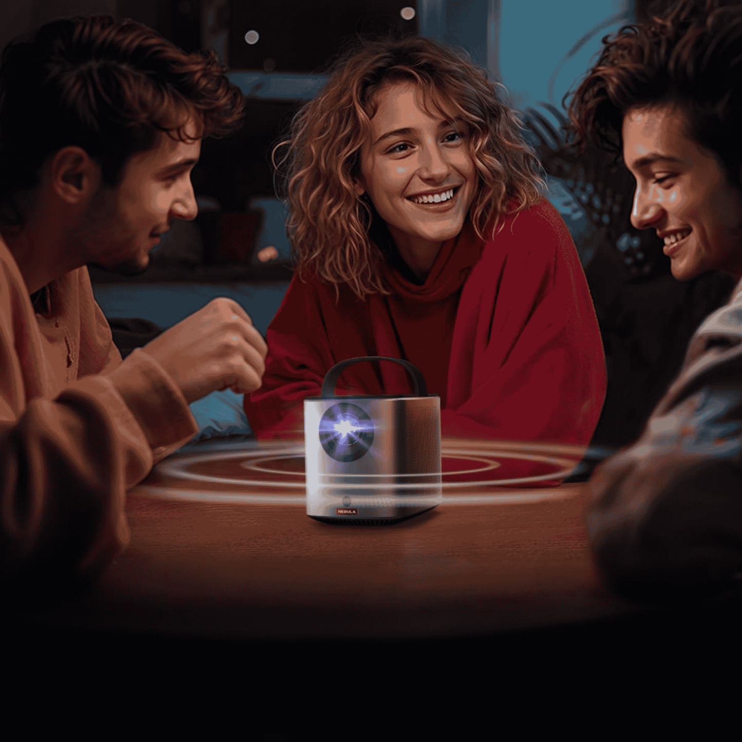 Mars 3 Air | Portable Google TV Projector Nebula