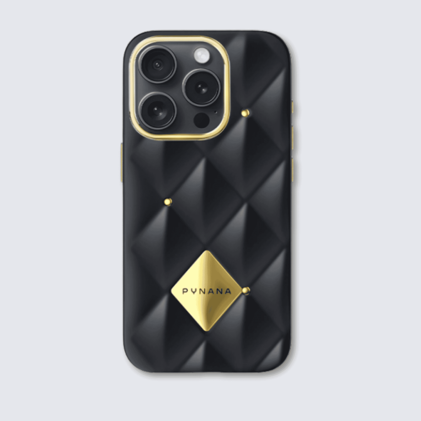 PYNANA Phone Case | Metal Diamond Series for iPhone 16 Pro Max 6.9"