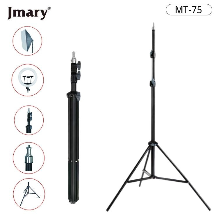 Jmary MT-75 lightweight telescopic light tripod stand