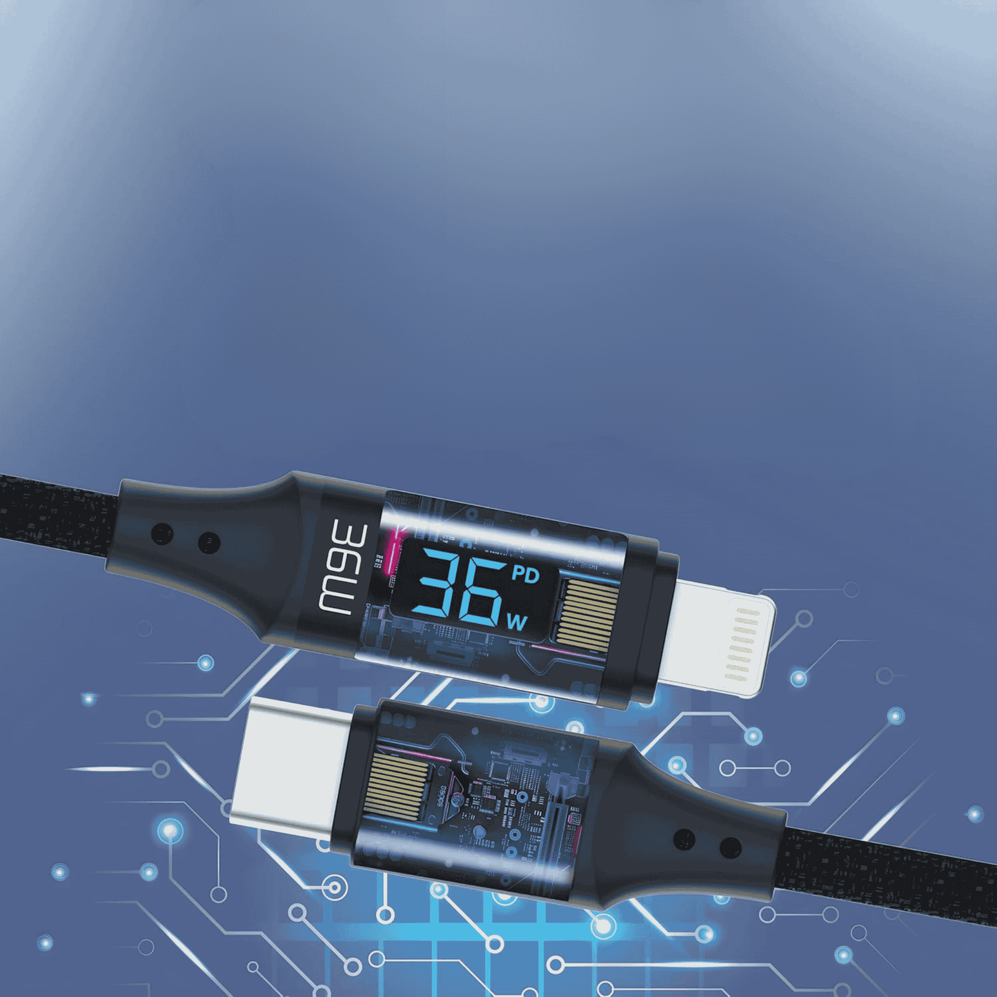 ocdun® iPhone Charging Cable | USB C to Lightning  1.2m