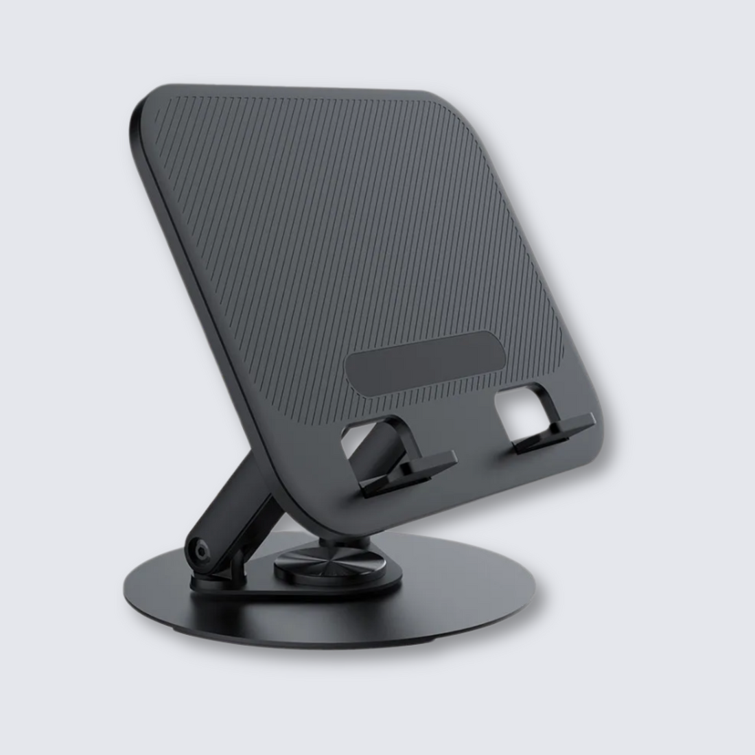 MK-85 Adjustable Laptop & Desktop Holder – Sturdy ABS + Metal + Silicone Stand