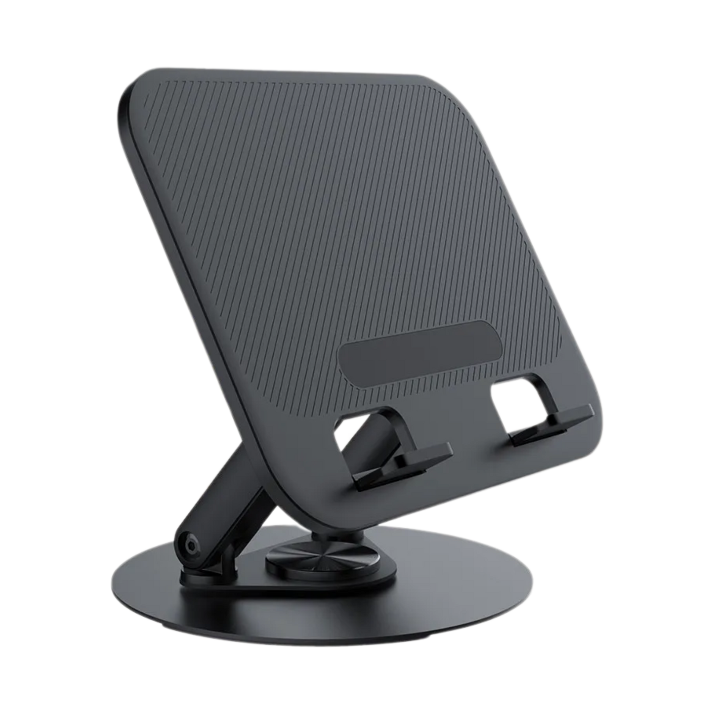 MK-85 Adjustable Laptop & Desktop Holder – Sturdy ABS + Metal + Silicone Stand