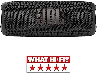 JBL Flip 6 black speaker angled product view