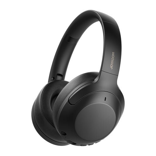 Joyroom JR-JH2 ANC wireless headphones in black — front view