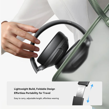 Joyroom JR-JH2 foldable lightweight design — portable headphones for travel