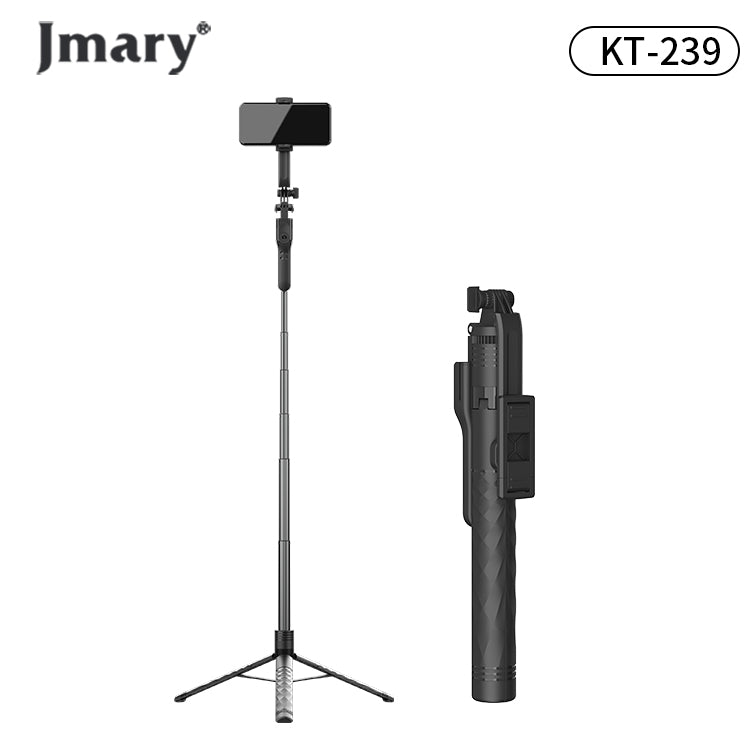 Jmary KT-239 aluminium selfie stick tripod with remote