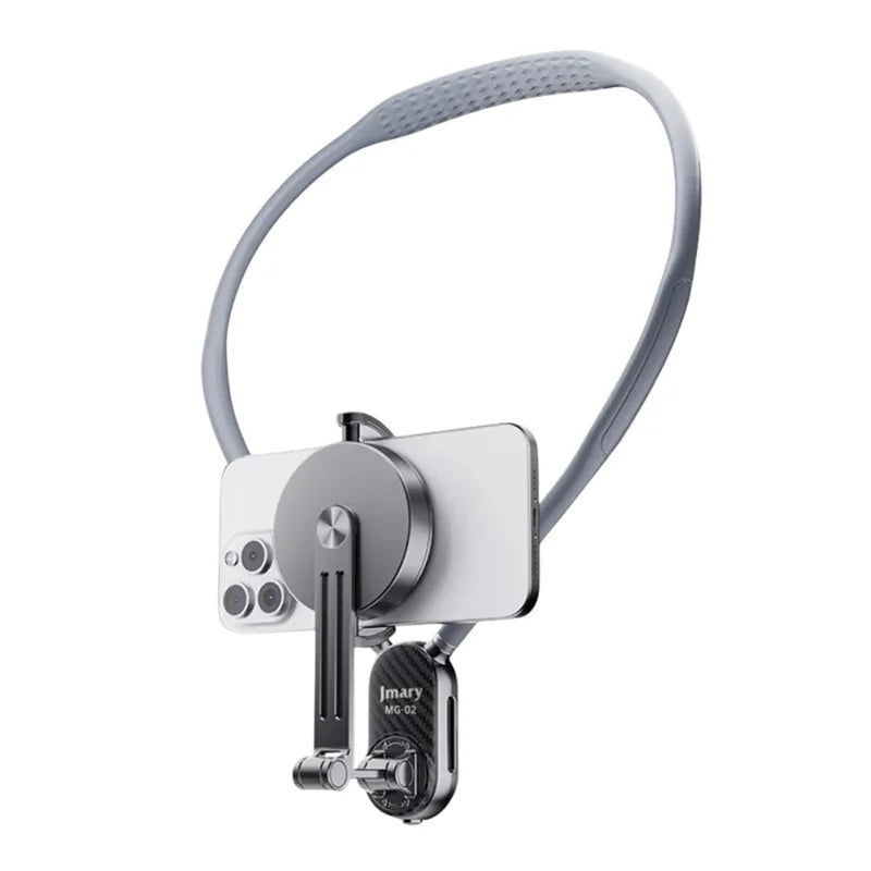 Jmary MG-02 MagSafe magnetic neck holder for phone and action camera